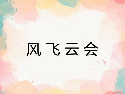 风飞云会