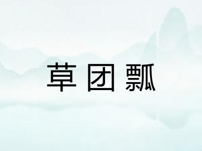 草团瓢