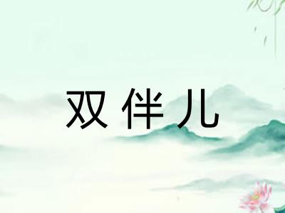 双伴儿