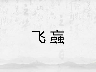 飞蝱