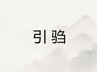 引驺