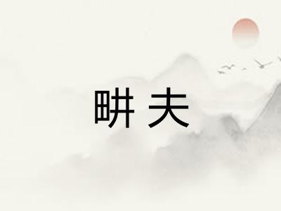 畊夫