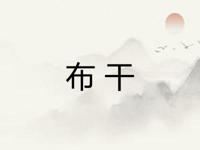 布干