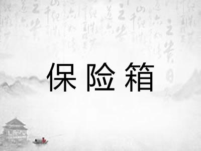 保险箱