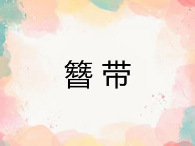 簪带
