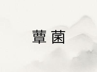 蕈菌