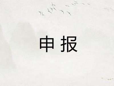 申报