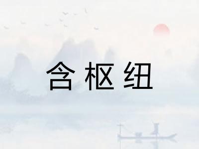 含枢纽