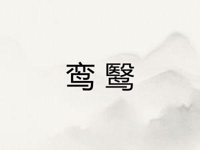 鸾鹥