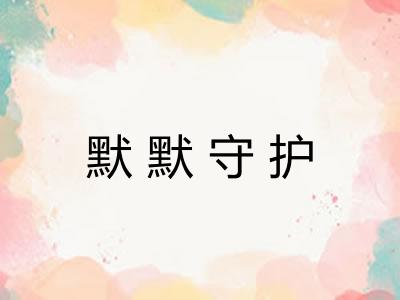 默默守护