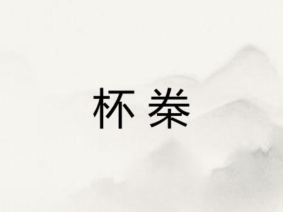 杯桊