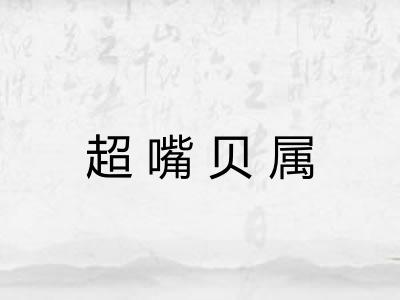 超嘴贝属