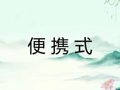 便携式