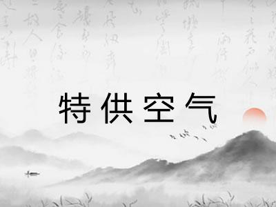 特供空气