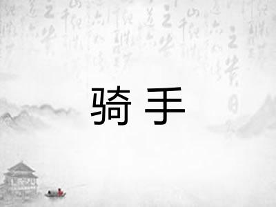 骑手