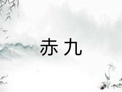 赤九