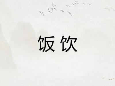 饭饮 饭饮