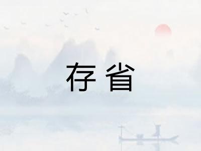存省