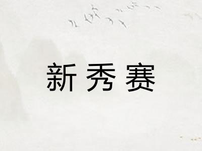 新秀赛