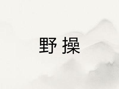 野操