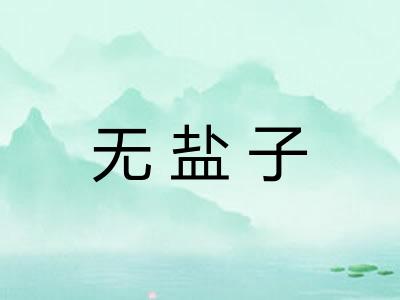 无盐子