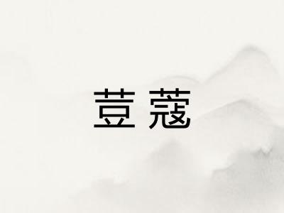 荳蔻