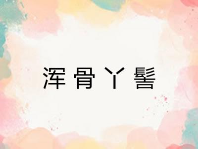 浑骨丫髻