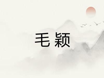 毛颖