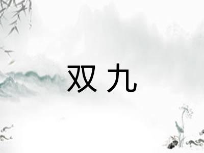 双九