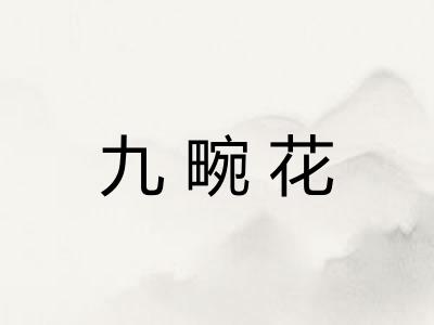 九畹花