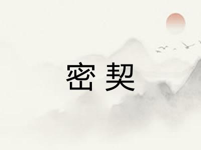 密契