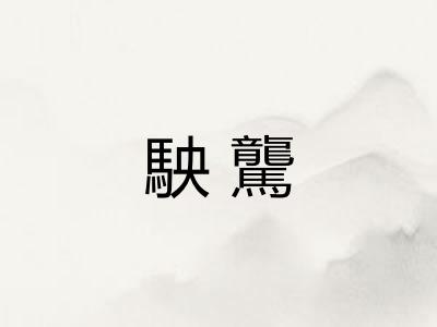 駚驡
