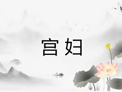 宫妇