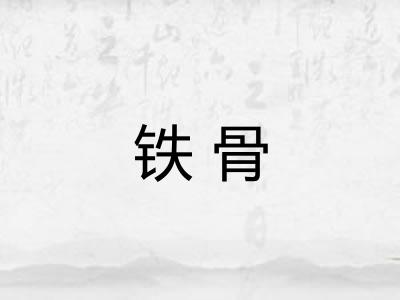 铁骨