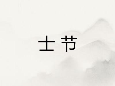 士节