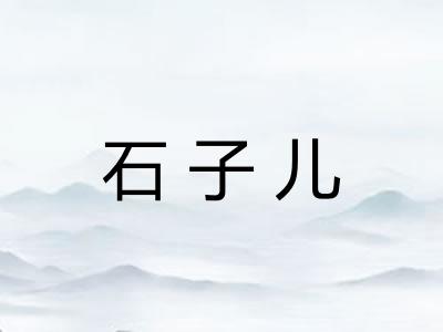 石子儿