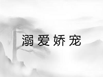 溺爱娇宠