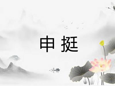 申挺