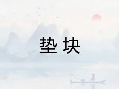 垫块