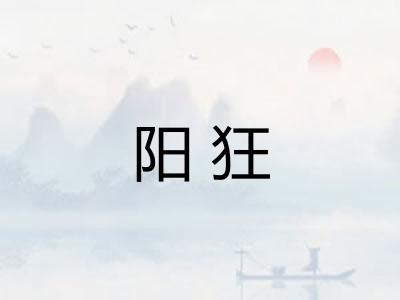 阳狂