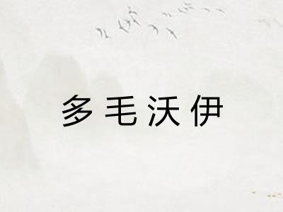 多毛沃伊