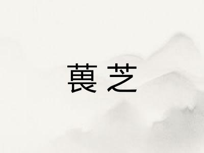葨芝