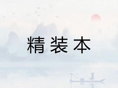 精装本