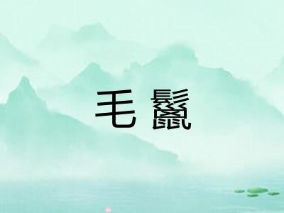 毛鬣