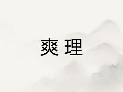 爽理