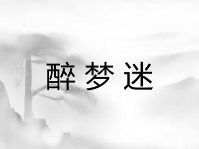 醉梦迷