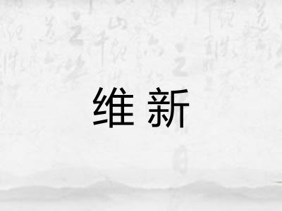 维新