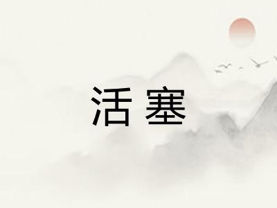 活塞