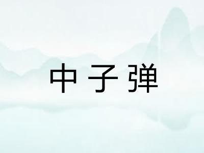 中子弹