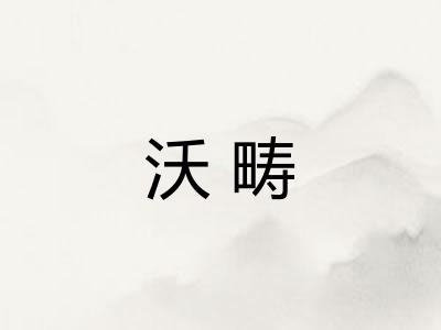 沃畴